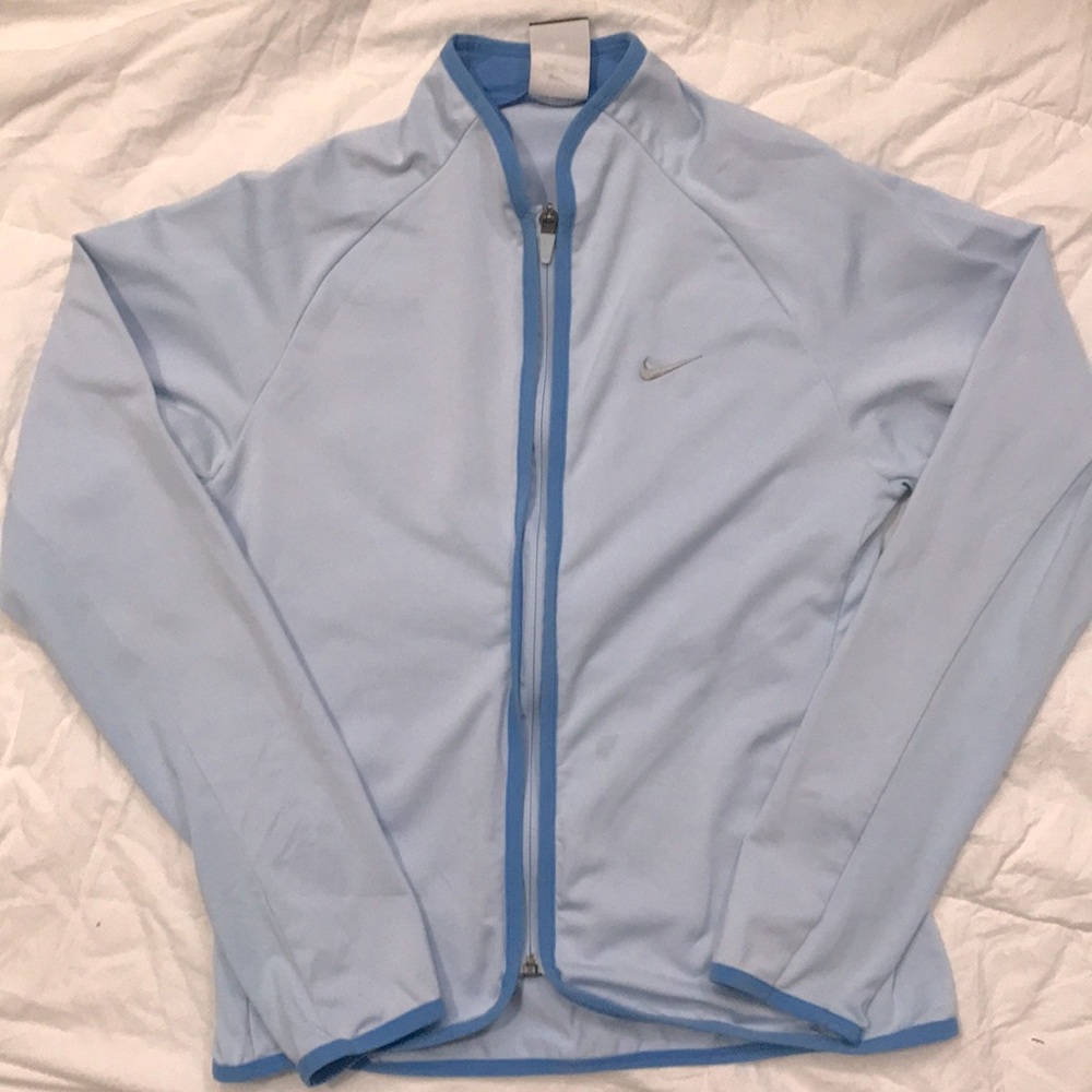 Blue Nike Dr-Fit Zip-Up